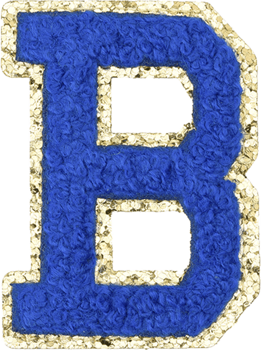 Royal Blue Letter - The Happy Tribe