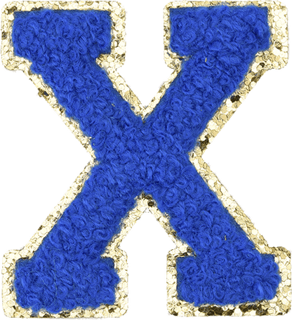 Royal Blue Letter - The Happy Tribe