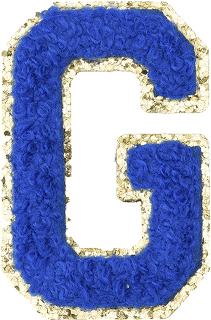 Royal Blue Letter - The Happy Tribe