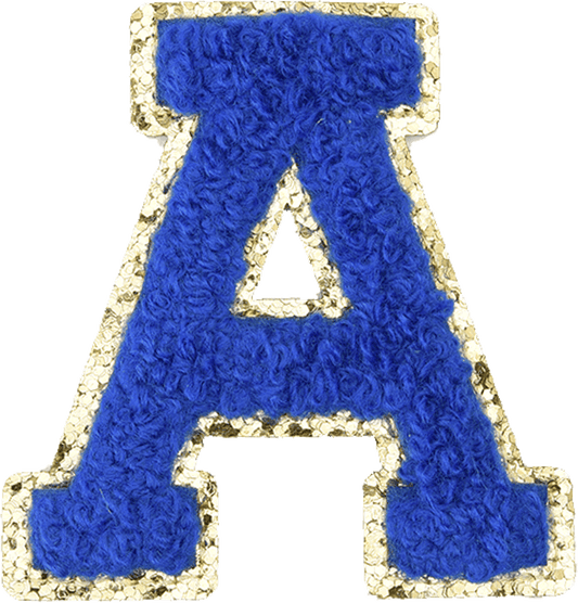 Royal Blue Letter - The Happy Tribe