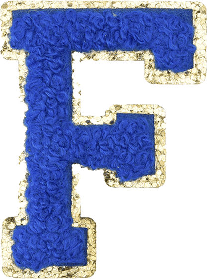 Royal Blue Letter - The Happy Tribe