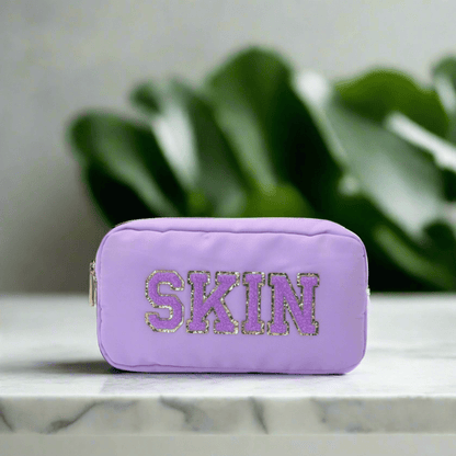 "Skin" Small Pouch, Lilac - The Happy Tribe