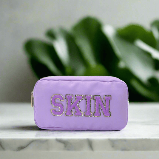 "Skin" Small Pouch, Lilac - The Happy Tribe