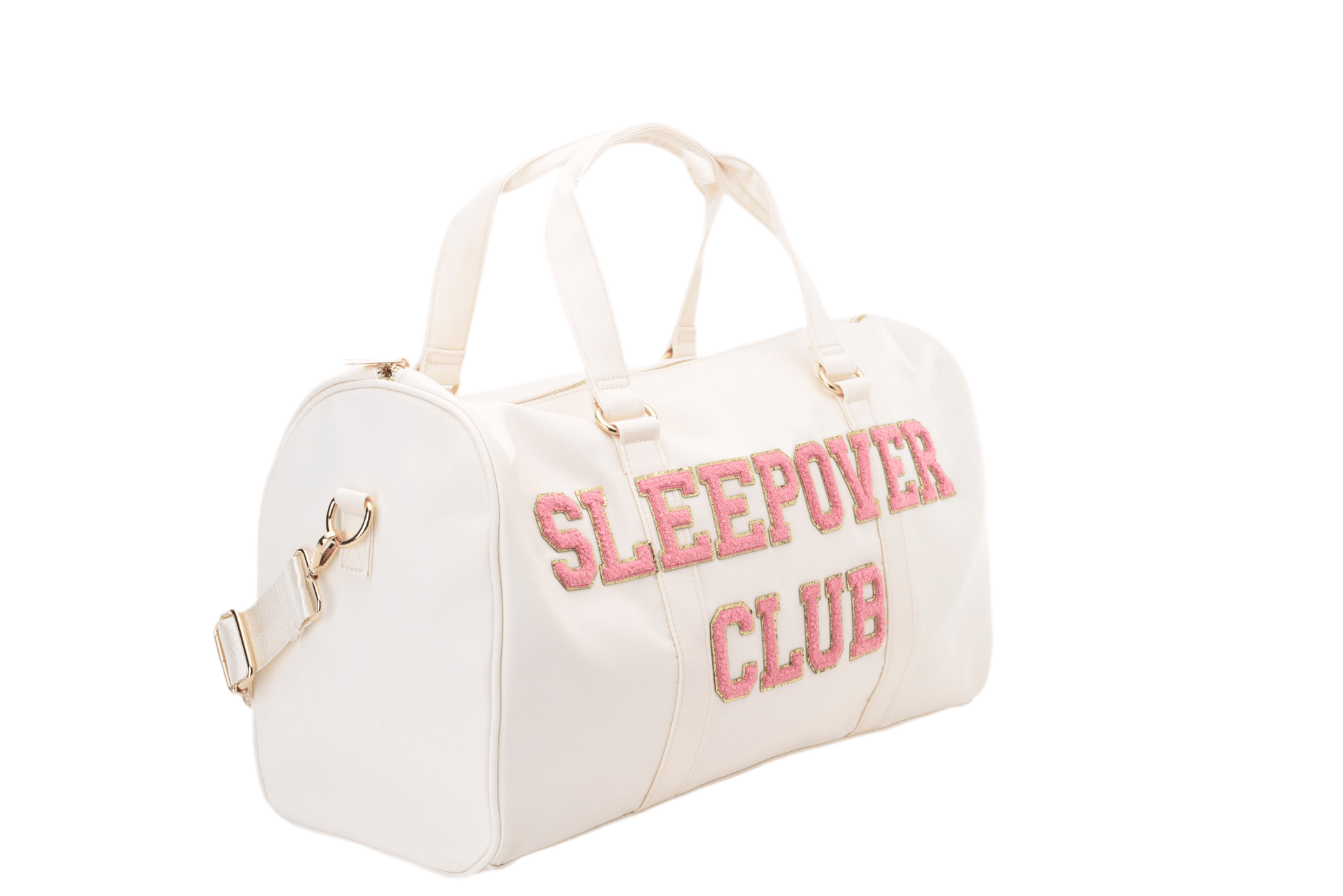 "Sleepover Club" Gym & Weekend Bag, Cream - The Happy Tribe