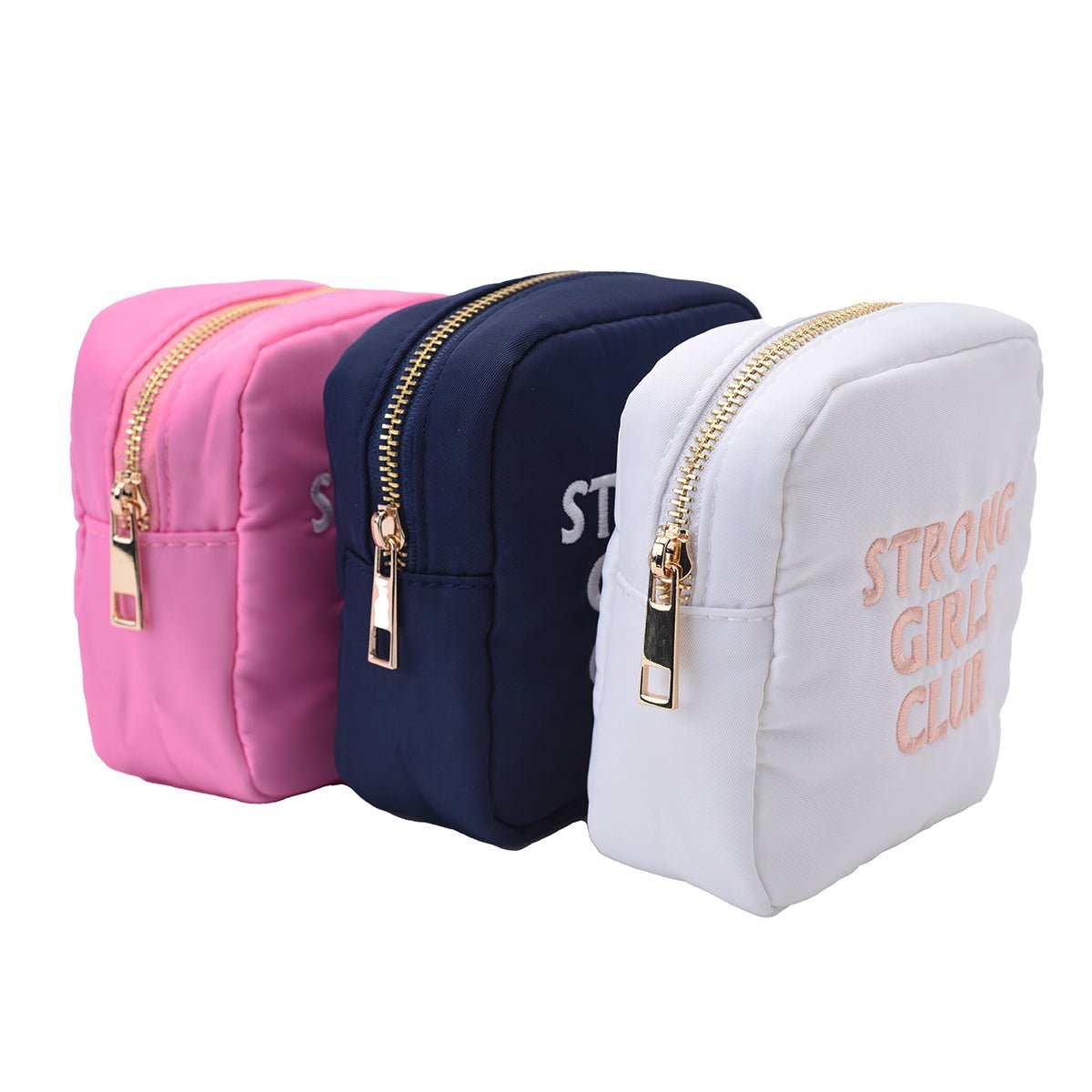"Strong Girls Club" Extra Small Pouch - The Happy Tribe