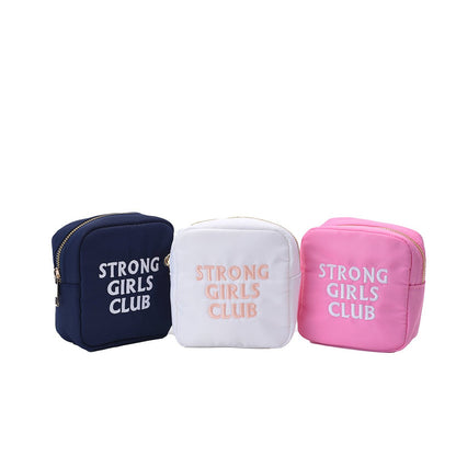 "Strong Girls Club" Extra Small Pouch - The Happy Tribe