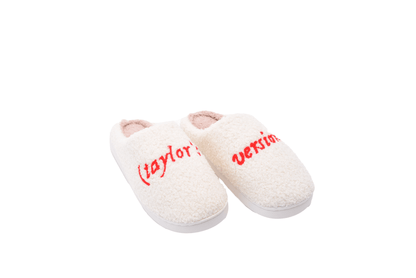 Swiftie Era “Taylor Version” Slippers – Personalised - The Happy Tribe