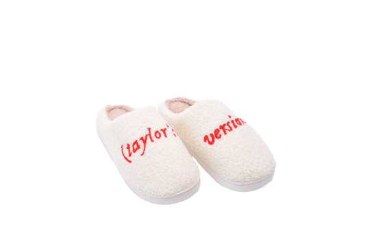 Swiftie Era “Taylor Version” Slippers – Personalised - The Happy Tribe
