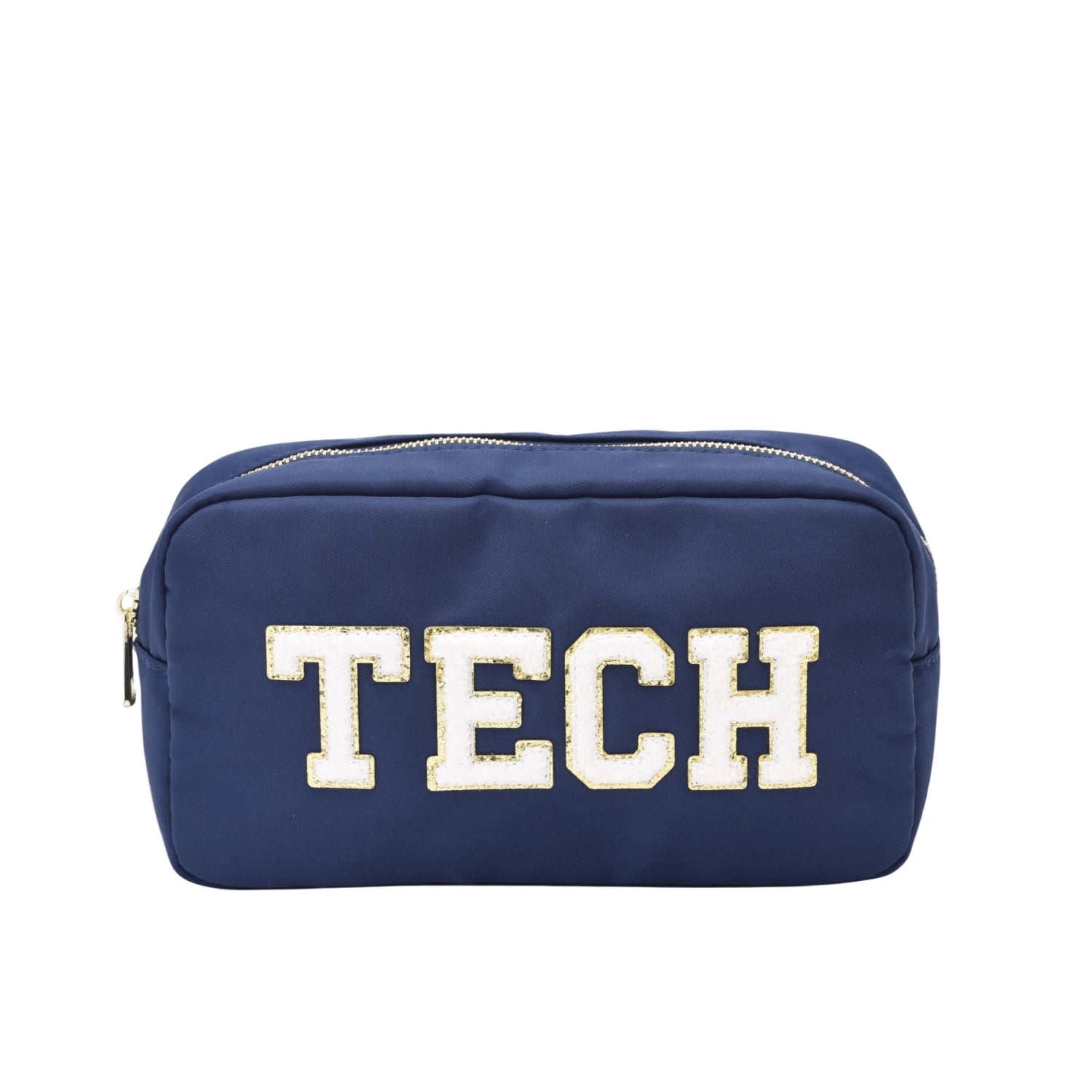 "Tech" Medium Pouch, Navy - The Happy Tribe