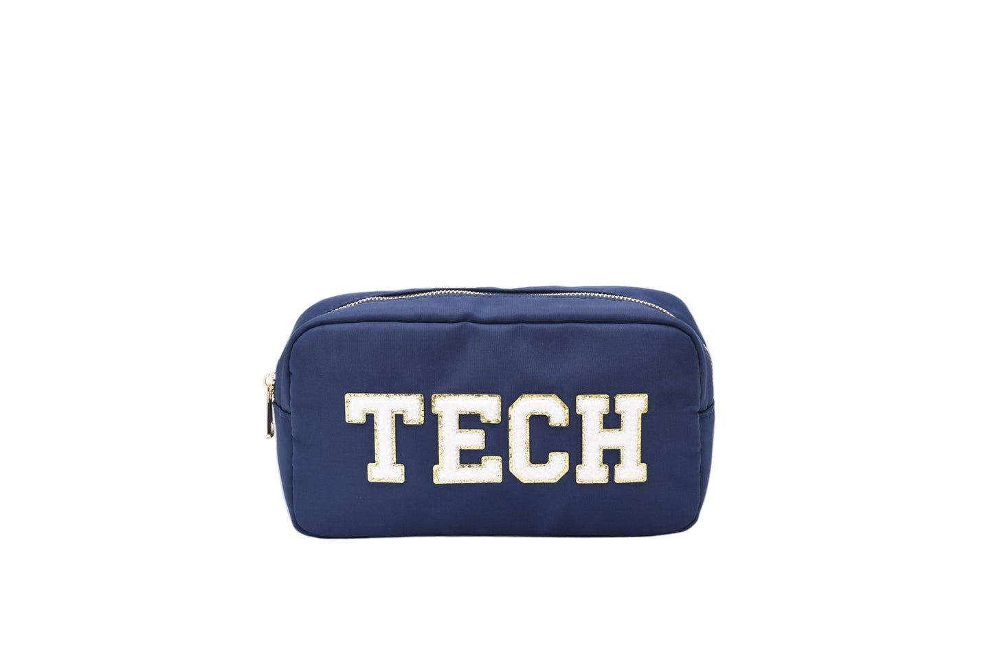 "Tech" Medium Pouch, Navy - The Happy Tribe