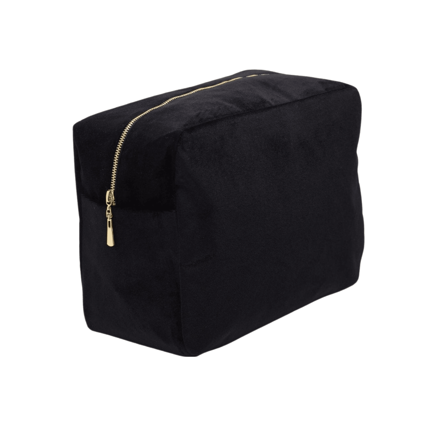 "The Devil Wears Prada 2" Large Velvet Pouch, Black - The Happy Tribe