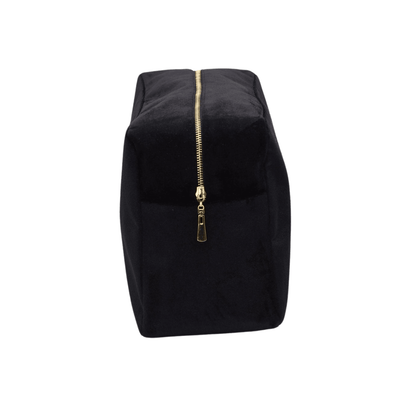 "The Devil Wears Prada 2" Large Velvet Pouch, Black - The Happy Tribe