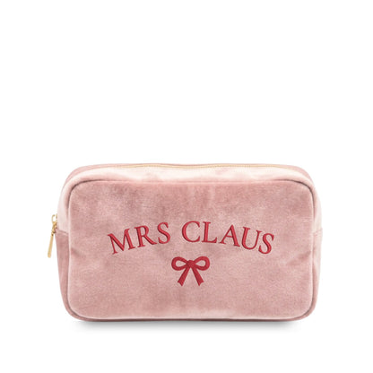 The Mr & Mrs Claus Velvet Pouch Set - The Happy Tribe
