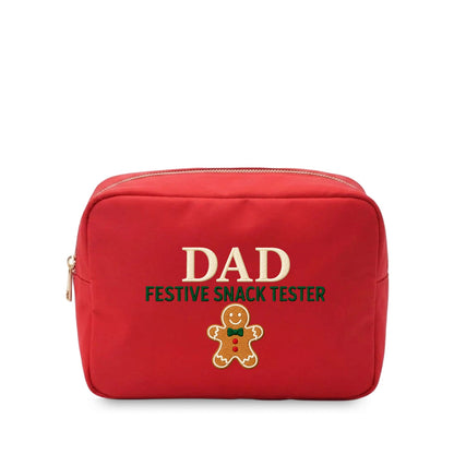 The Personalised Christmas Family 3-Piece Pouch Set - The Happy Tribe