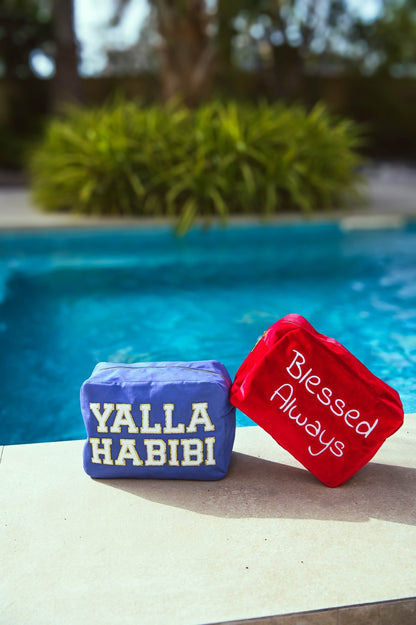 The "Yalla Habibi" Large Pouch - The Happy Tribe