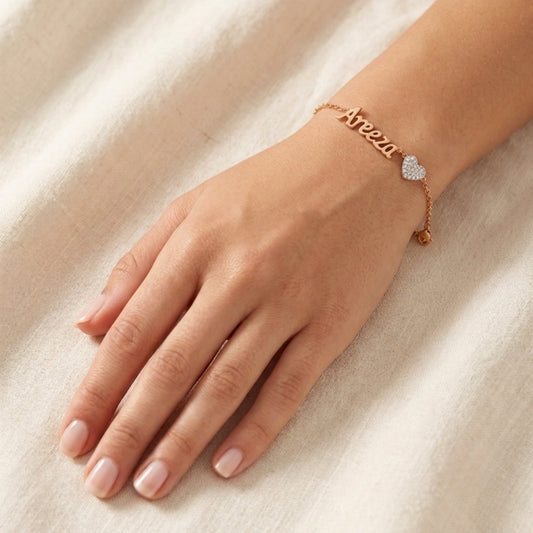 Tiny Treasures Name Bracelet - The Happy Tribe