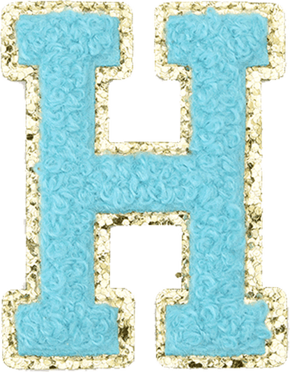 Turquoise Letter - The Happy Tribe