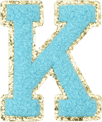 Turquoise Letter - The Happy Tribe