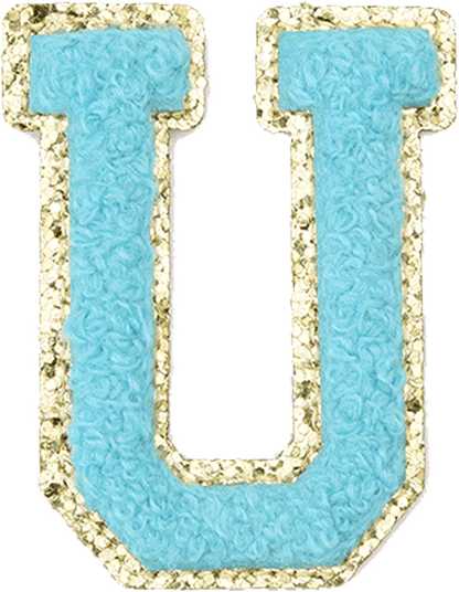 Turquoise Letter - The Happy Tribe
