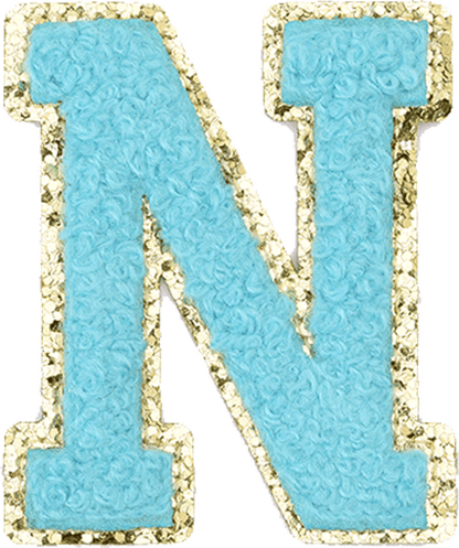 Turquoise Letter - The Happy Tribe