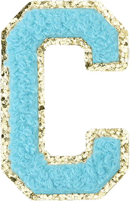 Turquoise Letter - The Happy Tribe