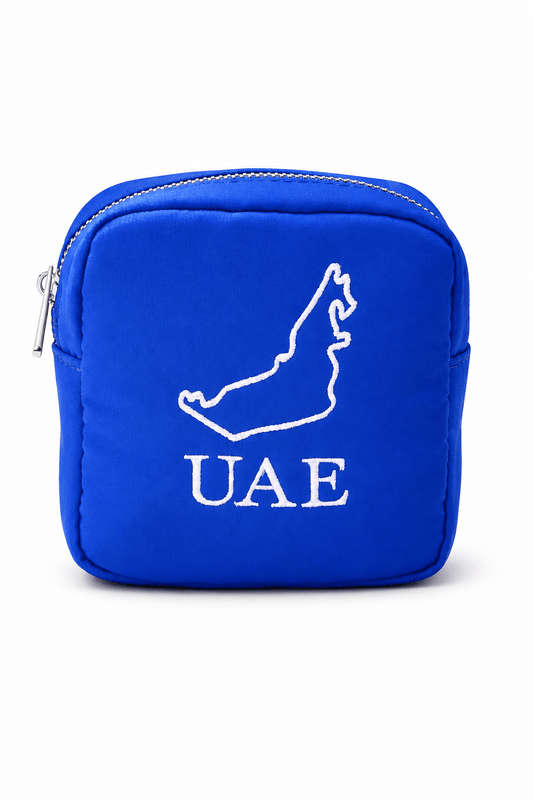 "UAE" Extra Small Pouch, - The Happy Tribe