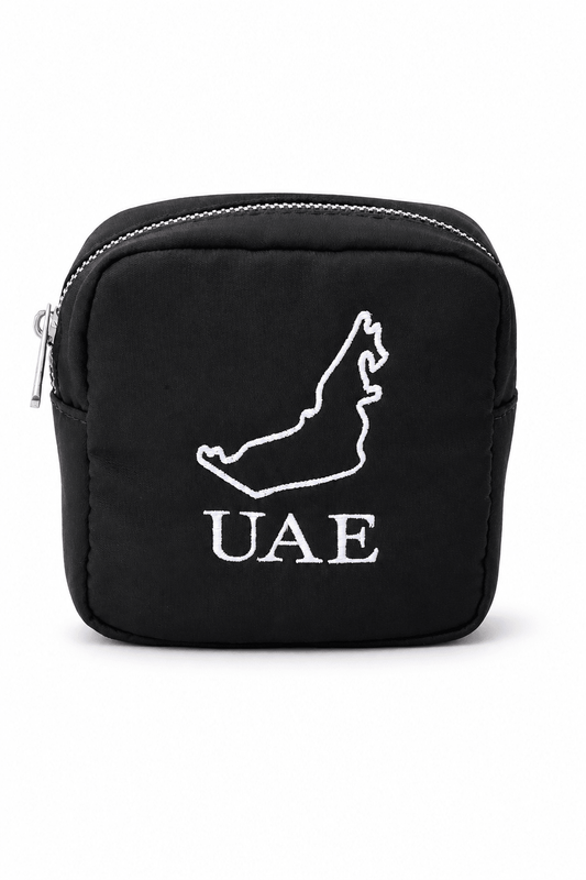 "UAE" Extra Small Pouch, - The Happy Tribe