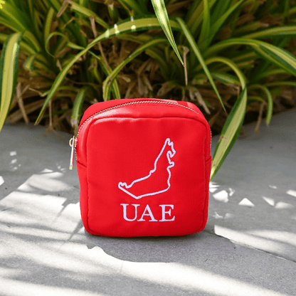 "UAE" Extra Small Pouch, - The Happy Tribe