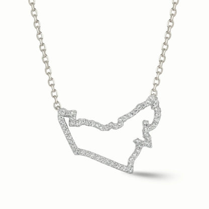 UAE Heritage Outline Necklace - The Happy Tribe
