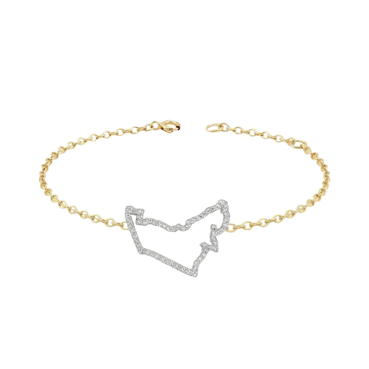UAE Map Bracelet - The Happy Tribe