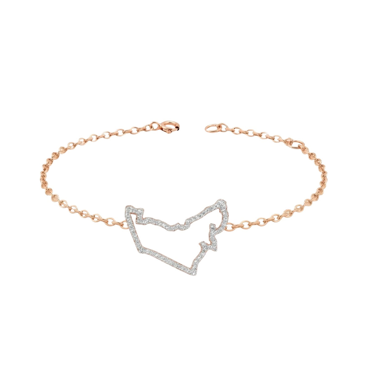 UAE Map Bracelet - The Happy Tribe