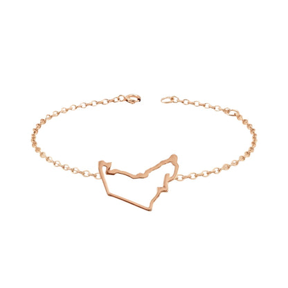 UAE Map Bracelet - The Happy Tribe