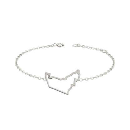 UAE Map Bracelet - The Happy Tribe