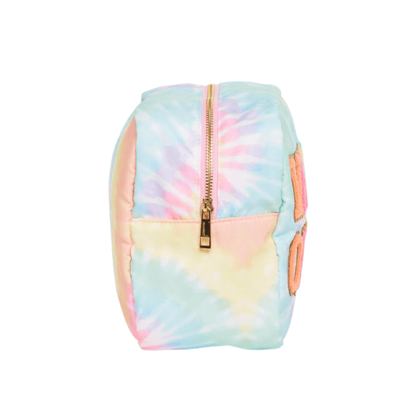 “Vacay Queen" Large Pouch, Tie Dye - The Happy Tribe