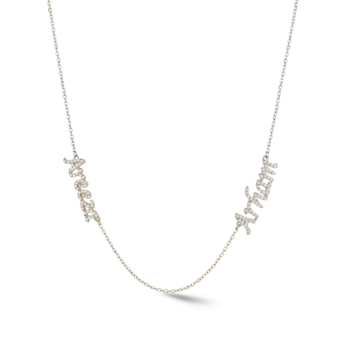 Zeeana Two Name Necklace - The Happy Tribe